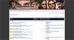 Desktop Screenshot of joaquinphoenix.com
